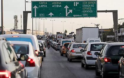 Χάος στους δρόμους της Αττικής: «Ασφυξία» στον Κηφισό, προβλήματα και στη λεωφόρο Αθηνών